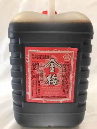 金梅醬油4.8L