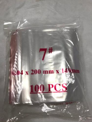 夾鏈保鮮袋 醬料諄用袋 規格袋 7號 200mmX140mmX0.04mm 100只/包